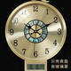 凯琴新中式黄铜装饰挂钟现代简约轻奢钟表帆船客厅装饰钟家居装饰时钟 黄铜大号9275无日历-金色表盘 整点音乐报时机芯（保10年）