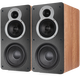 天逸（Winner）童笛C8发烧hifi木质书架无源三分频8寸低音音箱客厅电脑电视家用音响套装 C8搭配AD86D功放