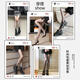 Langsha women's black stockings are thin and do not fall out of style, sexy ultra-thin black mercerized legs artifact black pantyhose