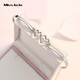 Miss JuJu pt950 platinum heart-to-heart bracelet for women, platinum fashionable and versatile bracelet, weight 8.5-8.7g