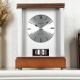 赫姆勒时钟（Hermle Clocks）欧式现代座钟客厅实木报时摆件低音低噪台式坐钟 QT003-110003