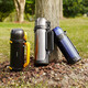 Lock -Lock -Thermosa -Isolier -Topf tragbarer Außenstahl aus Edelstahl Haushalt tragbarer Auto Thermosemos Thermos Isolier Pot Männer und Frauen großer Kapazität Reise Topf LHC1478BLU Blau 2L