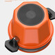 IBF Abbofei Ander Micro-Duanti-Energy Micro Pressure Cooker 26cm 26CM Orange Color Box Packaging