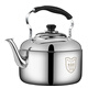 Tuojin 304 stainless steel whistle kettle gas household hot water kettle plus soup kettle firewood kettle gas induction cooker extra thick 10L (non-plug-in type) 10L reference details