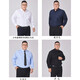 Xichen plus fat plus size suit jacket casual men's loose business suits look slim and large size fat man suit suit suit three-piece set black 4XL (190-210Jin[Jin equals 0.5 kg])
