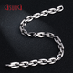 GsunG platinum PT950 men's bracelet is stylish and fashionable, new glossy cross women's invisible buckle chain, customized depository shot, single shot is invalid and will not be shipped.