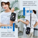 Xitu 2023 New Mobile Phone Bag Women's Crossbody Halter Mobile Phone Bag Portable Wrist Coin Purse Mom Running Sleeve Arm Bag Black Balloon (Large Size)