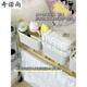 Qiantong Bedside Hanging Conter Cunas colgantes Cesta de pañales Botella de almacenamiento Camilla de almacenamiento Batina de almacenamiento Mesa de pañales Bolsas colgantes Baby One Hanging Canker 1 Piso
