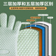 Qingbilin QBILY anti-scalding gloves, thickened high temperature resistant insulation gloves, microwave oven baking gloves, 2 pack, silicone gloves, temperature resistant