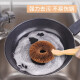 Jiecheng coconut shell silk pot brush coconut palm brush kitchen cleaning pot washing dish brush sink stove cleaning brush