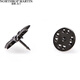 North Martin high-end coat suit brooch men's wedding lapel pin brand gun color