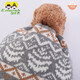 Imilun automne et hiver nouveau chapeau bébé chapeau de protection de l'oreille en tricot