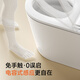 GDTOTO-Serie Light Smart Toilet Automatic Senssing Flip Household Integrierter Schachschild ohne Wasserdruckgrenze Semi-intelligent 713JAW Light Smart Standard/mit Wassertank 200/250/300/350/400/450 Grubenabstand