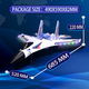 Yunya J11Pro Wasser, Land und Luftfernbedienung Flugzeug Automatische Balance Professionelle Fettflügelgleitmodell Flugzeug Jungen Chinese Valentinstag Geschenk [Professional Version] J11-pro Schwarz
