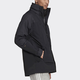 Ropa masculina de adidas, nueva chaqueta calentada, cómoda chaqueta de plumón media, ropa deportiva suelta casual, H13577 m