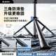 RTAKO Multi-fonction du téléphone mobile multi-fonctionnalités Stick Stick Tripod Professional Short Video Shooting Douyin Live Equipment Full Set Outdoor Floor Desktop Universal Shooting Anchor Online 180cm Bracket en acier en carbone octogonal [Sac de rangement + Clip de téléphone mobile]