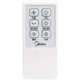 Midea suitable electric fan remote control tower fan floor fan turntable fan universal remote control white