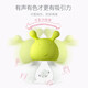 Baby Teether, Baby Bite, Little Mushroom Teether, Teething Toy, Anti-eating Hand Artifact, Bite Stick, Can Boil Fruits and Vegetables, Silicone Teether, Rattle Mushroom Teether (Green) + Strawberry Teether + Storage Box + Anti-chain
