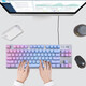罗技（Logitech）G502 HERO SG有线游戏鼠标 电竞鼠标 K835机械键盘 有线键盘 键鼠套装 K835青轴-蓝色妖姬键帽+G502-阿卡丽贴纸