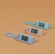 Mini small pendant watch for exam students, simple study, portable keychain electronic watch, creative digital electronic clock, white Y02 12-hour format