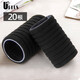 UPLUS High Elastic Hair Tie Hair Tie Black 20 Seamless Rubber Bands for Hair Tie