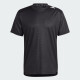 阿迪达斯 （adidas）短袖男士夏季训练健身运动服时尚圆领透气休闲T恤IL1381 IL1381 M