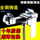Jiumuwang Shijia's full copper in-wall shower faucet shower set bathroom concealed faucet mixing valve hot and cold All copper in-wall shower faucet (including accessories)