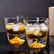 Japan's Mount Fuji heat-resistant crystal glass handmade whiskey cup couple cup gift box set Mount Fuji cup single gift box
