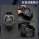 Shishi is suitable for G-SHOCK Casio watch GA2100AP Farm Oak modified accessories Black Samurai watch strap case, third generation Black Samurai black circle black tape set 2100mm
