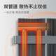 阿洛德铜铝复合暖气片双水道家用水暖散热器壁挂式卧室客厅明装 铜铝13570高 300mm*1柱