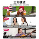 Star singing lavalier microphone sound card V5 second generation V8 single and double one-to-two outdoor noise reduction vlog vibrato live short video interview suitable for camera mobile phone computer radio microphone V5pro second generation charging compartment version (display) single-person universal