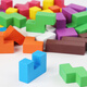 Sangetian (Sangty) Tetris Puzzle Building Block Children's Puzzle Early Education Intelligence Jungen und Mädchen Spielzeug Pie Board Jigsaw Cube 192-Eltern-Kind-Interaktion)