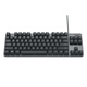 Logitech K835 Mechanische Tastatur 84 Tasten Kabel Tastatur Gaming E-Sporttastatur Tastatur Computertastatur TTC K835 Schwarze rote Achse