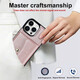 Jinhao Applicable to iPhone16pro max mobile phone case wallet leather case Apple 15 full cover 14 anti-fall 13 protective case card 12 bracelet high-end fashion bracelet + shoulder strap + organ card bag rose gold 6.7-inch apple 12pro max