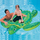 INTEX 57524 kleine Schildkröte aufblasbare Halterung, Kinderschwimmen aufblasbares Kinderspielzeug Geschenk wasserverdicktes schwimmendes Floß