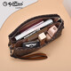 Jinlilai Clutch 2025 Nouveau sac à main à grande capacité à grande capacité Sac à main imprimé Sac à main Style de cadeau de la journée de la femme [Standard anglais 21 * 7 * 12cm]