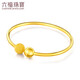 Liufu-Schmuck Liufu Schmuck, einfaches runde Perlenarmband Offenes Hohlarmband, Preis B01TBGB0031 54 mm-11,71 Gramm (einschließlich Arbeitskosten 691 Yuan)