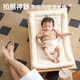 Qiaolexiong (Qiaolexiong) mecedora de bebé Baby Baby Artifact Artifacto para bebés para dormir Silla calmante de la cuna calmante 0-3 años REBAJE DE REPARTA DE RECHABLE [SOPORTE FORTO DEL BOTOR] Isla de caqui