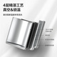 Made in Tokyo, stainless steel double-layer insulated desktop mug 420mL outdoor camping water cup 304 coffee cup silver gray