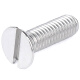 
Hethdigg JG-679 304 stainless steel one-slot countersunk screw one-slot flat-head wire GB68 M8 hex nut (50 pieces/pack)