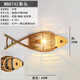 
Yingtang Japanese bamboo lanterns personalized creative Chinese restaurant aisle lights B&B hotel bamboo art bedside wall light MB8986 MB9195