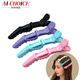 AiChoice seamless crocodile clip makeup plate hair and hair clip face wash styling hair salon clip perm and dye clip bangs clip duckbill clip off-white + black 4-piece set