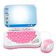 
Story machine infant and young children Chinese and English learning machine small computer toy folding cartoon children's tablet early education machine learning machine pink battery version + 1 pen