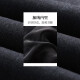 Zhika Jeans Women's Straight High Waist Spring 2021 New Versatile Velvet Thickened Warm Loose Black Stretch Long Pants Light Blue 28/2 Feet 1