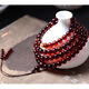 Yage Myanmar blood amber 108 Buddha beads beeswax bracelet raw stone bracelet for men and women amber bracelet necklace 0 carat 6mm108