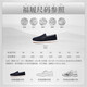 Shiju Herbst Neue traditionelle Stoffschuhe Herren-Chinesische Stil Old Peking Stoffschuhe Herren lässiger Vater Schuhe mittleren und älteren Tausendschichten Sohle schwarz 12802 Schwarz 38