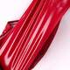 JOHUAN patent leather hip skirt garter belt metal hoist buckle high-end European and American super short stockings accessories black (single garter belt)
