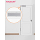 Huitailong hidden door closer hidden hydraulic buffer installed fire door spring household automatic door closer GZ-3523 hidden door closer (arbitrary stop) 65KG