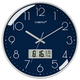 
Compas wall clock radio clock 2025 living room watches stylish simple calendar office examination room school automatic timing flash gold 14-inch 6219 radio clock (diameter 35 cm)