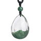 BOCRE Natural Green Ghost Pendant Women's Collection High-quality Cornucopia Green Ghost Crystal Pendant Boy Birthday Gift 13803 Winning Treasure Basin